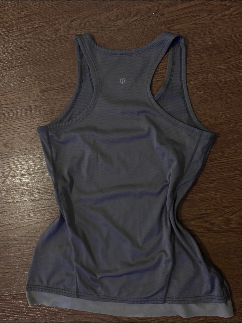 Lululemon Women's Dark Gray Racerback Sports Tank